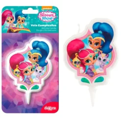 Vela de Cumpleaños Shimmer & Shine
