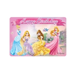 Vela Feliz Cumpleaños Princesas Disney