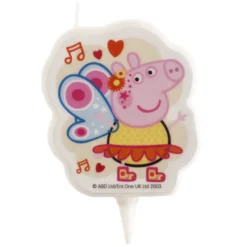 Vela Peppa Pig con Alas 7 cm - Dekora