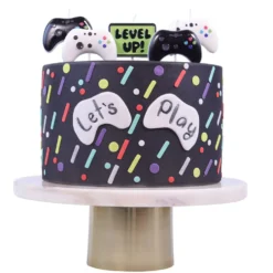 Velas de Cumpleaños Gamer 3D 5 ud
