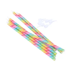 Velas de Cumpleaños Rainbow 18 cm 6 ud