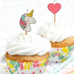 Velas Unicornios 8 ud - Scrapcooking