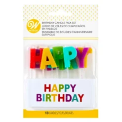 Velas Cumpleaños Happy Birthday - Wilton