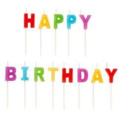 Velas Cumpleaños Happy Birthday - Wilton