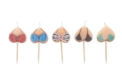 Velas eroticas - pechos de mujer 5 uds - Pastkolor