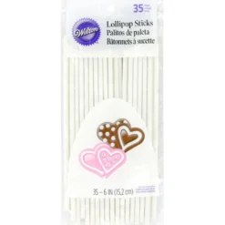 Wilton Lollipop Sticks 15cm (35 uds)
